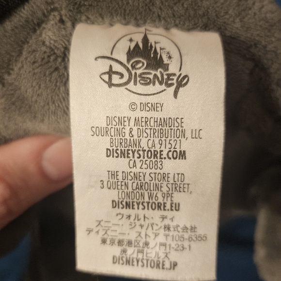 Bingo Plush Puppy Dog Pals Disney Store 10" Grey Frenchie Stuffed Animal Toy - Picture 8 of 9